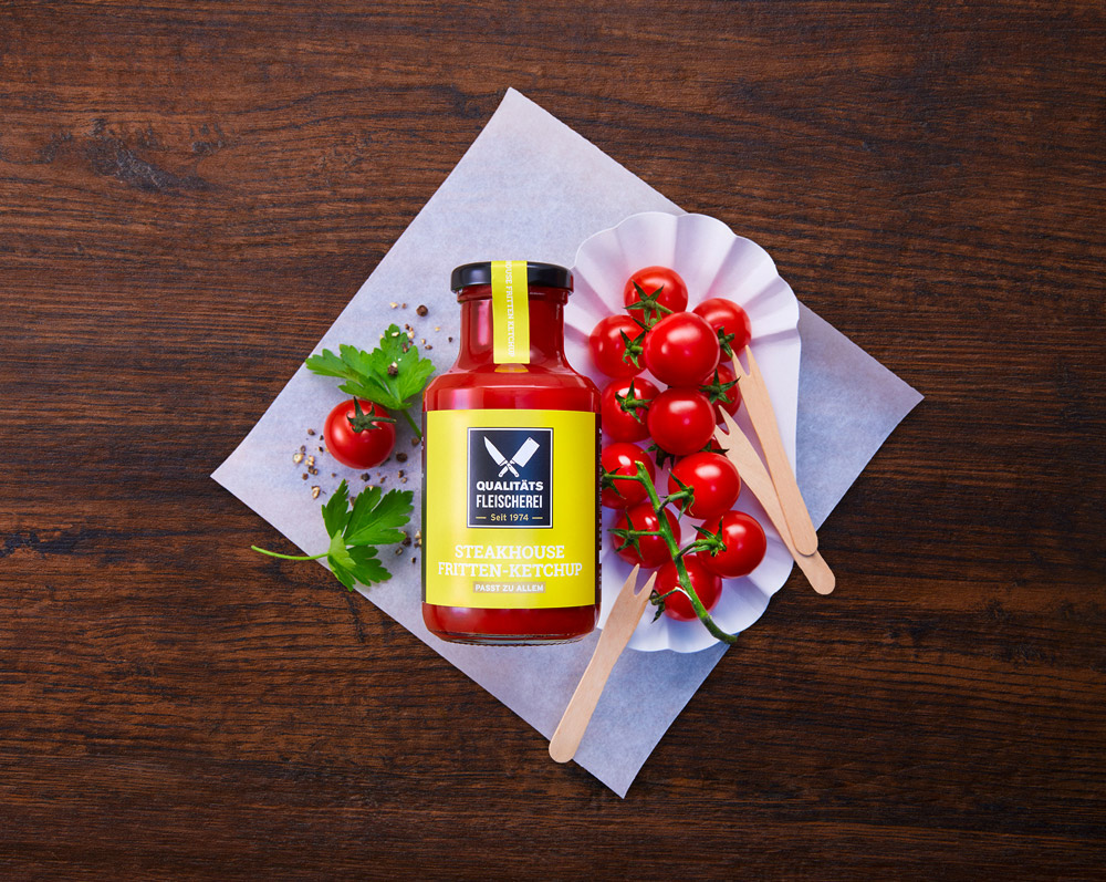 Steakhouse-Fritten-KetchupTitel Steakhouse-Fritten-Ketchup